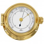Fischer 1502B-45 barometer met patrijspoort Fischer 1502B-45 barometer met patrijspoort