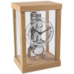 Hermle 23048-050791 skeletklok eiken / chroom Hermle 23048-050791 skeletklok eiken / chroom