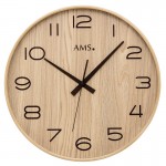 Houten wandklok XL AMS 5522 Houten wandklok XL AMS 5522