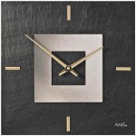 Wandklok natuursteen AMS 9525