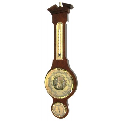 Banjo-barometer fischer 6999 mahonie