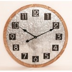 Metalen wandklok CB1068 Casa Blanca