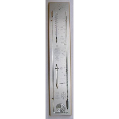 Blanke contrabarometer RVS PQ