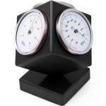 Staand Fischer weerstation zwart/chroom Staand Fischer weerstation zwart/chroom
