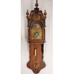 Mahonie staartklok + Amsterdamse kap