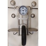 Grote motorklok, grijs