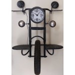 Grote motorklok, zwart