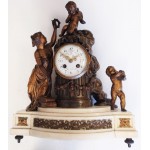 Marmeren pendule Chaillou Le Mans