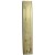 Contrabarometer noten / messing breed