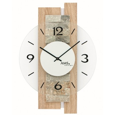 Wand klok AMS 9542