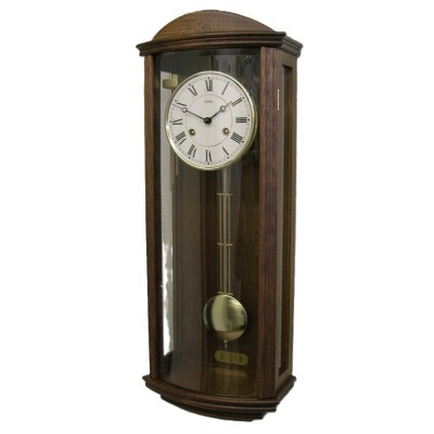 Wandklok AMS 631 eiken