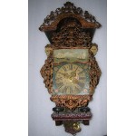 Stoelklok met zeilschepen