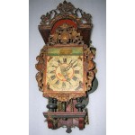 Stoelklok met vlinders