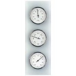 Matglazen weerstation chroom Matglazen weerstation chroom