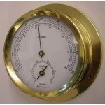 Fischer 1506TH messing hygro- / thermometer Fischer 1506TH messing hygro- / thermometer